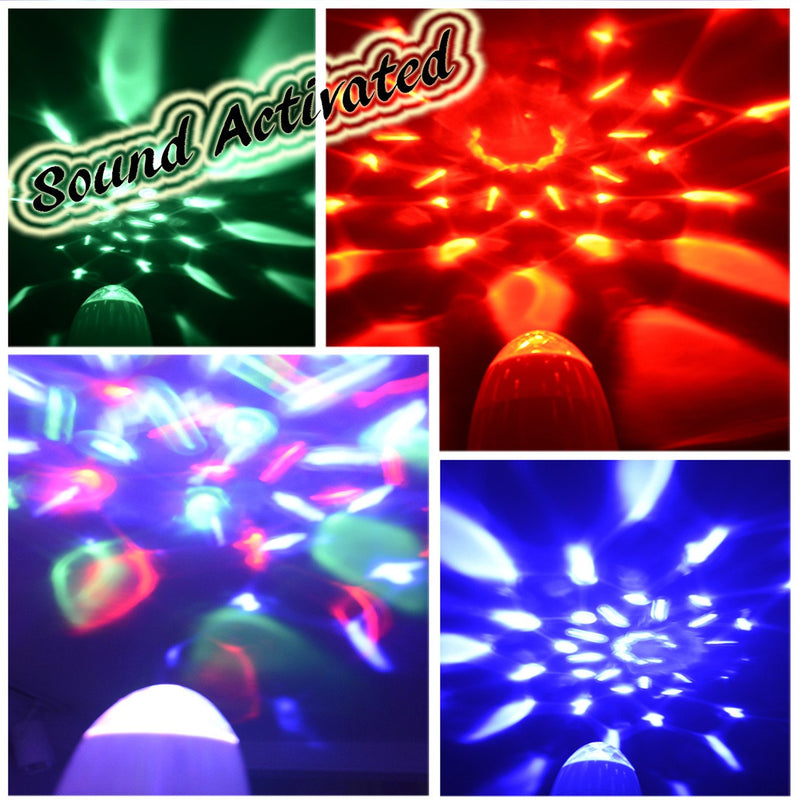 [AUSTRALIA] - Party Bluetooth Speakers Disco Ball Lights, Sound Activated LED Portable Speakers with Spinning Lights Show for Kids Party Xmas Dancing by Funkysky 