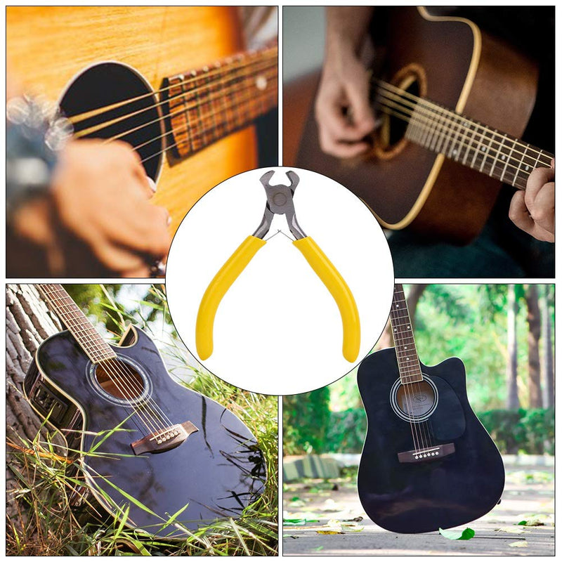 [AUSTRALIA] - Bnineteenteam Guitar String Pliers,Stainless Steel Guitar Bass Fret Wire Nipper Puller Plier String Cutter Luthier Tool 