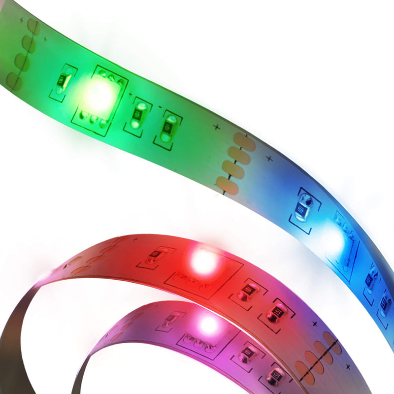 [AUSTRALIA] - Xtreme USB Powered Water-Resistant LED Light Strip with 16 Unique Colors, 4 Color Changing Modes, Preinstalled Adhesive Back and Included IR Remote – 6ft Water Resistant 