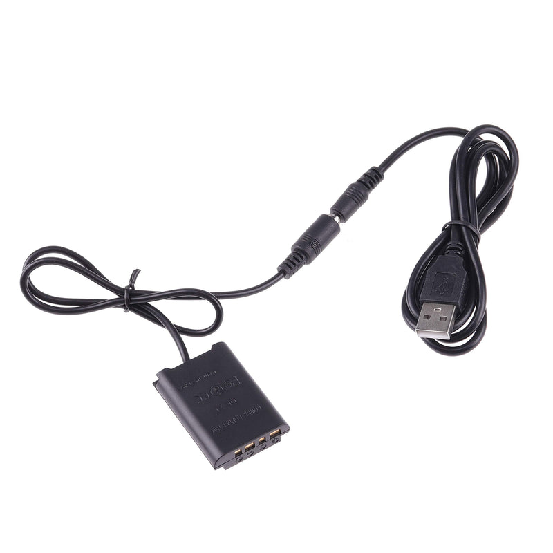 FocusFoto DK-X1 DC Coupler NP-BX1 Decoded Dummy Battery + 5V 2A USB Power Bank Cable for Sony Cybershot DSC-RX1R RX100 II III IV V VI HX50 HX90 HX300 WX300 WX350 WX500 ZV1