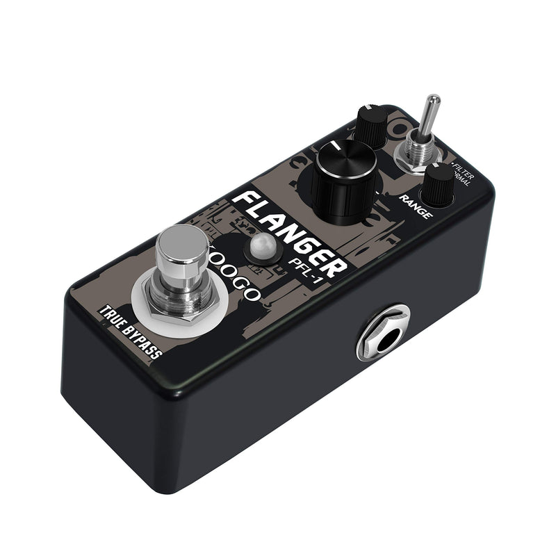 [AUSTRALIA] - Koogo Guitar Flanger Vintage Pedal Classic Analog Effect Pedals Filter & Normal Best Retro Sound Effector … 