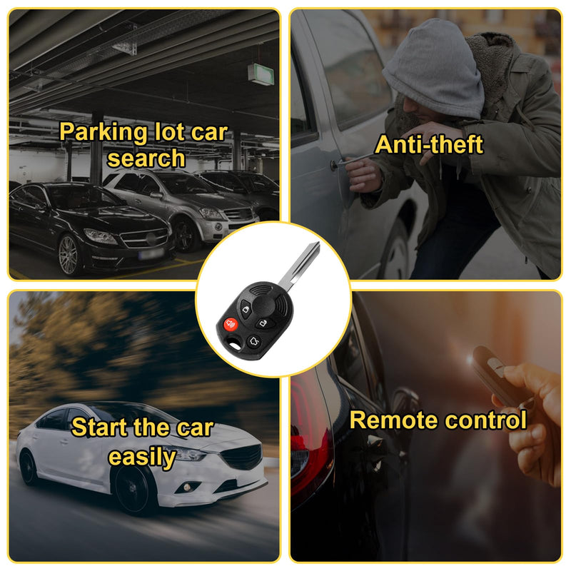 Key Fob Replacement Fit for Ford Edge Expedition Explorer Flex Fusion Mustang Taurus 2007 2008 2009 2010 2012 2012/ Lincoln Navigator Zephyr MKZ MKX MKS 2006-2010/ Mercury Milan 2006-2011,OUCD6000022