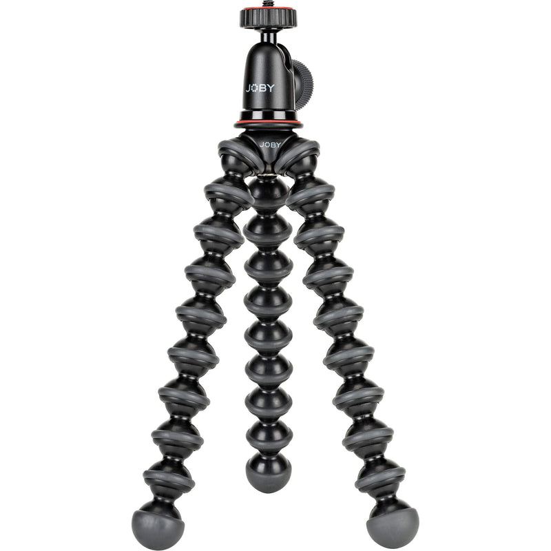 Joby JB01503 GorillaPod 1K Kit. Compact Tripod 1K Stand and Ballhead 1K for Compact Mirrorless Cameras or Devices up to 1k (2.2lbs). Black/Charcoal.