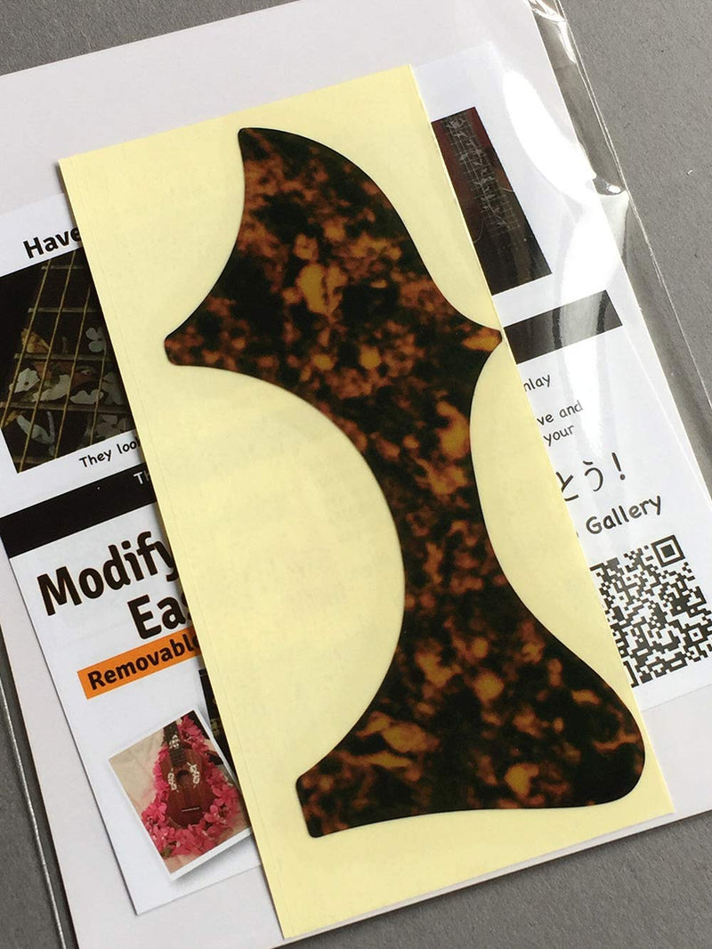 Pickguard Sticker Decal for Ukuleles - Amber