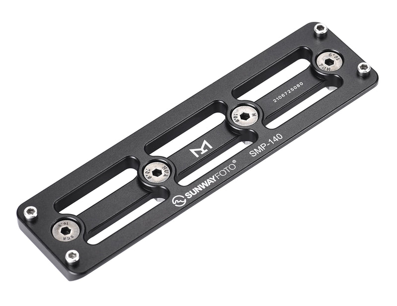 SUNWAYFOTO SMP-140 140mm QR Plate / Rail Arca / RRS Compatible with M-Lok Mount