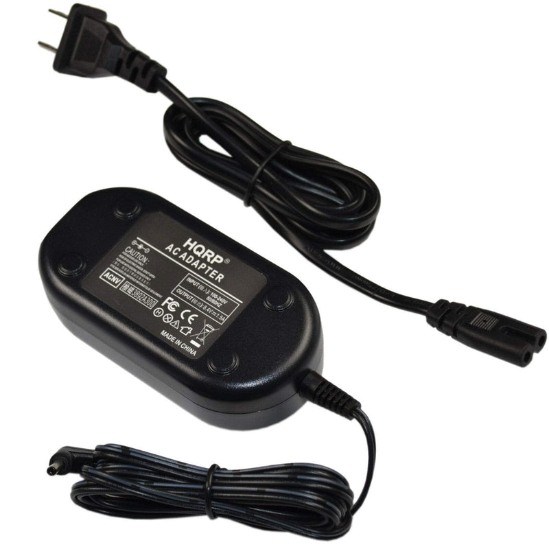 HQRP AC Adapter Compatible with Samsung AA-E7A AA-E6 SC-L700 SC-L810 SC-D67 SC-D77 SC-L540 SC-L610 SC-L650 SC-L770 SC-L860 SC-M51 SC-W61 SC-W62 VP-D55 VP-D60 Camcorder Charger Cord Power Supply
