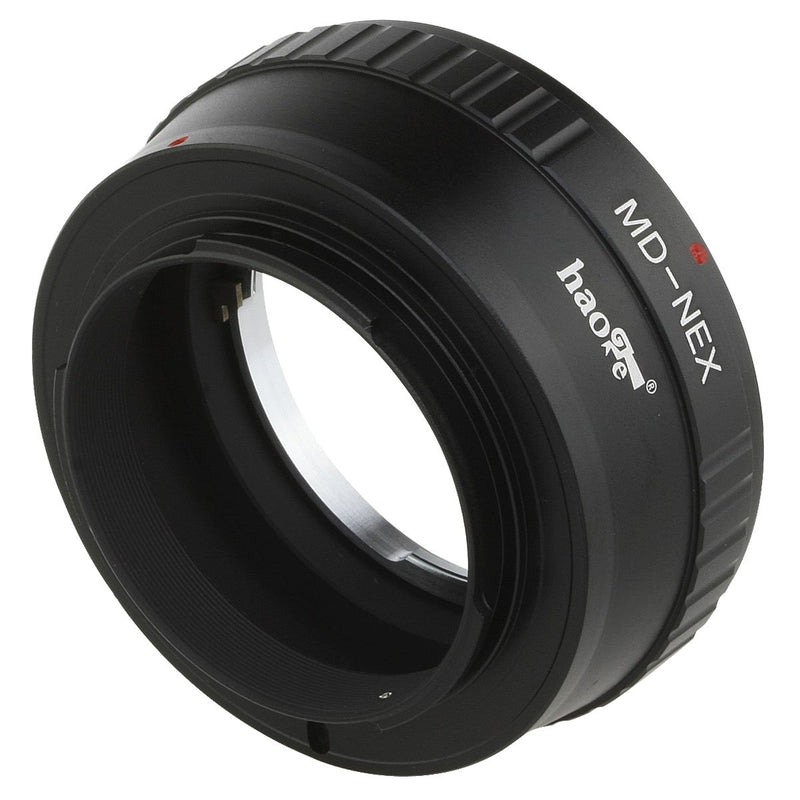 Haoge Lens Mount Adapter for Minolta Rokkor MD MC Lens to Sony E Mount NEX Camera Such as a3000 a3500 a5000 a5100 a6000 a6400 a6500 A7 A7R A7S A7II A7RII A7SII A7III A7RIII A9 VG20 VG30 FS700 FS7 FS5