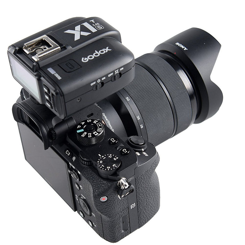 Godox X1T-S 2.4G TTL Wireless LCD Flash Transmitter Compatible with Sony Camera (X1T-S)