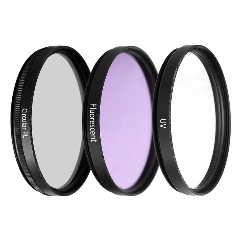 55mm UltraPro Professional Filter Bundle for Lenses with a 55mm Filter Size - Includes Filters, Remote, Lens Hood & More