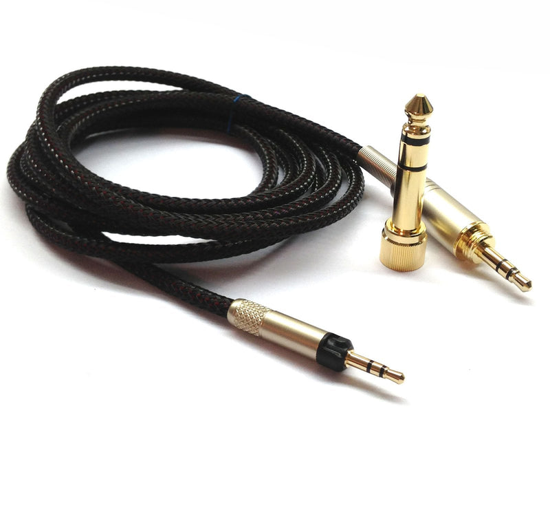 NewFantasia Replacement Audio Upgrade Cable Compatible with Sennheiser HD598, HD558, HD518, HD598 Cs, HD599, HD569, HD579 Headphones 3meters/9.9feet 3m