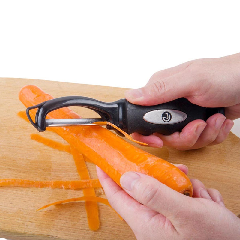 CJHFAMILY Swivel Vegetable Peeler - Stainless Steel Carrot Peeler Potato Peelers for Kitchen one