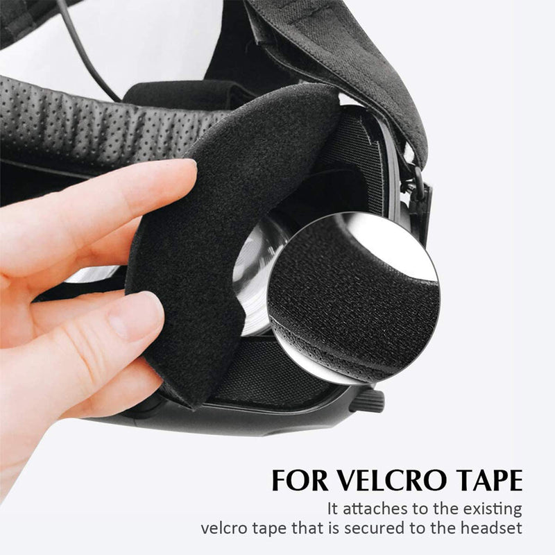[AUSTRALIA] - KIWI design Face Cushion for HTC Vive, Foam Pad Eye Pad Replacement for HTC Vive 3 Packs 18mm/12mm/6mm with Lens Cleaning Kit VR Facial Cushion for HTC VIVE 3Pack 