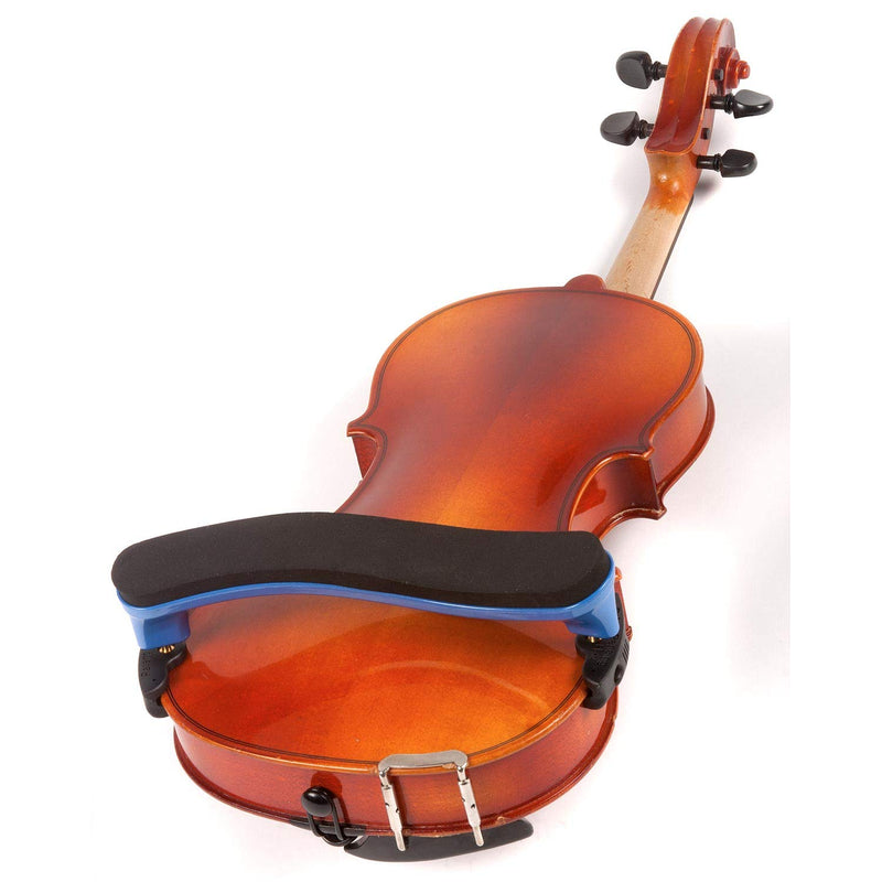 Everest Spring Collection Violin Rest Blue 3/4-1/2