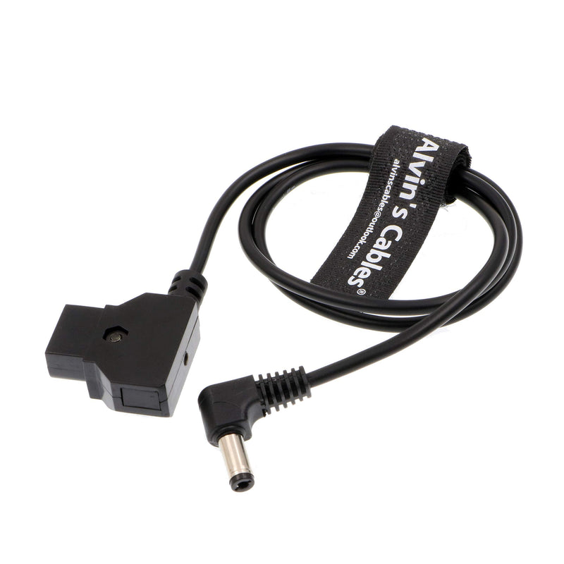 [AUSTRALIA] - Alvin's Cables AlvinTap (Protective DTap) to 2.1 DC 12v Right Angle Cable for KiPRO LCD Monitors 60CM 24 inches Straight Cable With Signal Light Right Angle DC Connector 