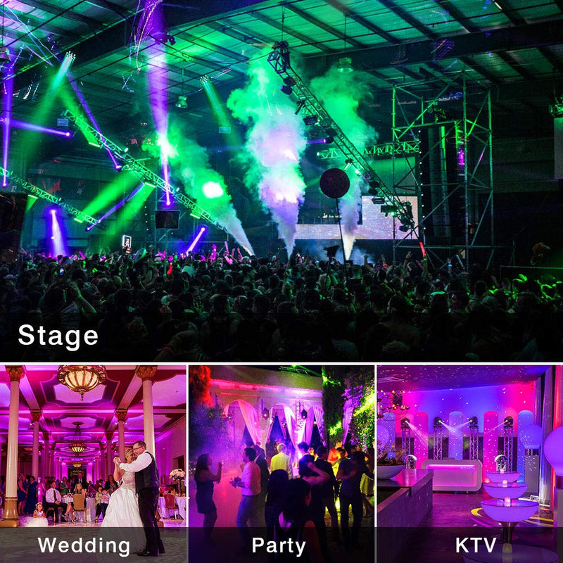 LED Par Lights, YeeSite 36W 36LEDs Stage Lighting Sound Activated Auto Play by Remote and DMX Control Par Lighting for Wedding Stage Lighting Birthday Party 36LEDs Stage Lights
