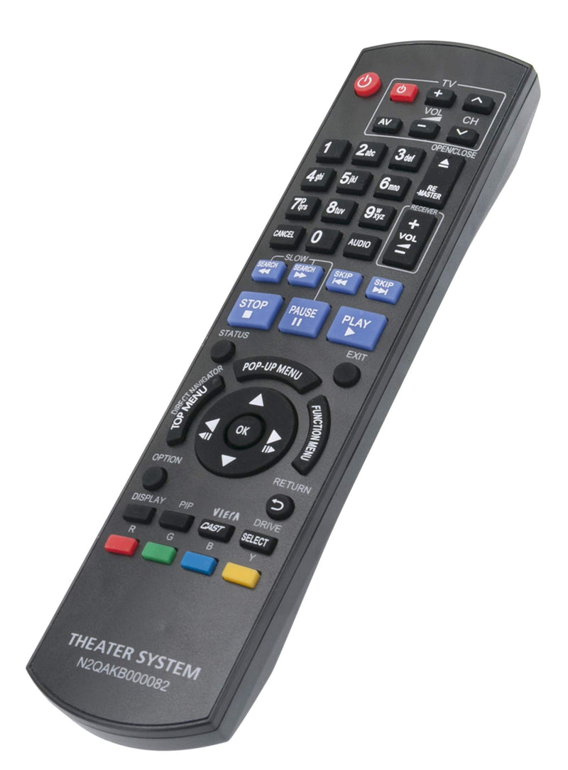 New N2QAKB000082 Replace Remote fit for Panasonic Blu-ray Disc Player DMP-BD65 Dmp-bd45