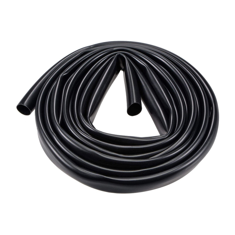 uxcell Black PVC Tube Wire Harness Tubing, 1/2-inch(12mm) ID 10ft Sleeve for Wire Sheathing Wire Protection