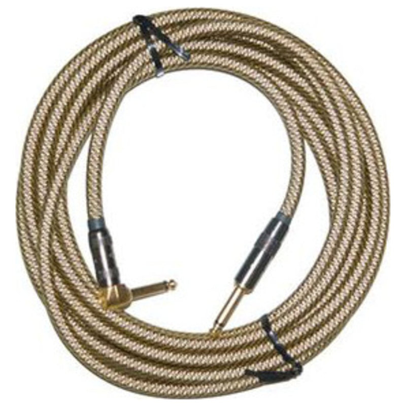 [AUSTRALIA] - Lava Cable Vintage Tweed 10 ft Straight to Right Angle 