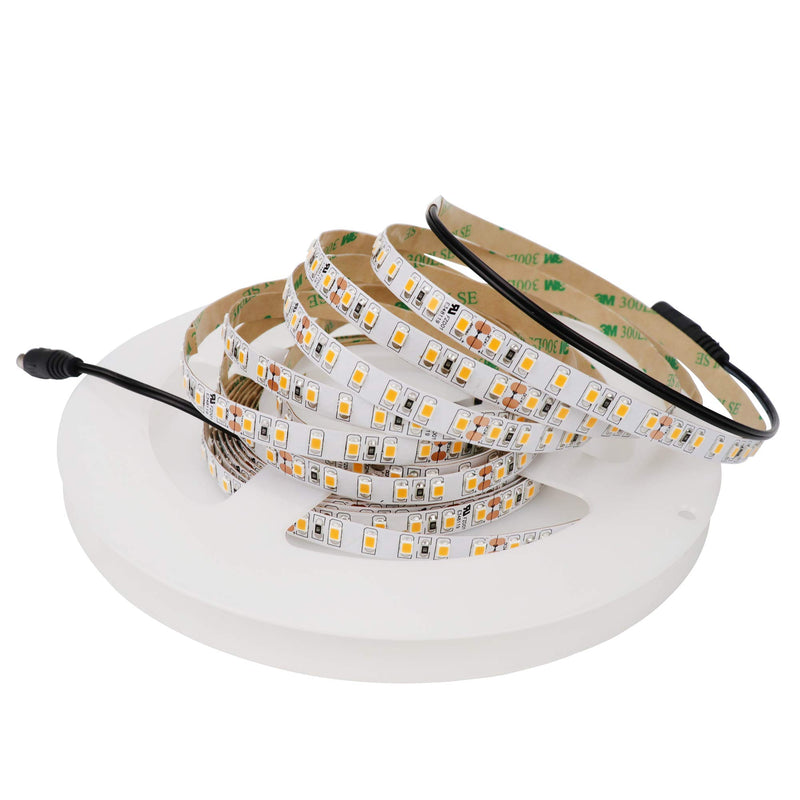 [AUSTRALIA] - LEDENET Dimmable LED Light Strip, SMD 2835 600 LEDs, Super Bright 16.4ft/5m 24V LED Ribbon, Non-Waterproof, 2700K-2900K Warm White LED Tape 