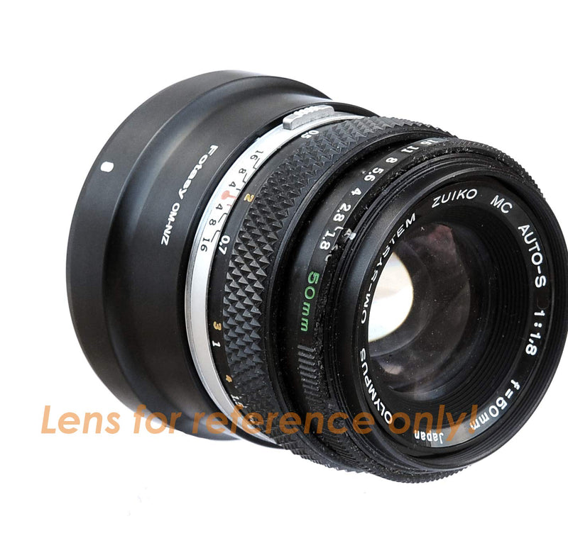 [AUSTRALIA] - Fotasy Olympus OM Lens to Nikon Z Mount Adapter, OM Nikon Z Mount Adapter, OM Z Mount, Olympus OM NZ Adapter, fits Olympus OM Lense & Nikon Z Mirrorless Camera Z5 Z50 Z6 Z7 Z6 II Z7 II OM-Nikon Z 