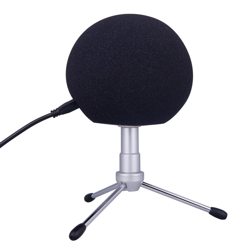 [AUSTRALIA] - Professional Microphone Cover Foam Microphone Windscreen Wind Cover for Blue Snowball,Black 1 Pack 