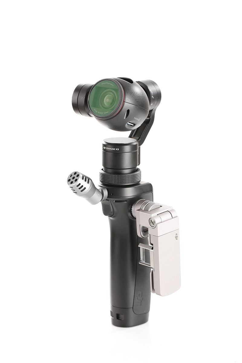Movo DOM2 3.5mm TRS Omni-Directional Calibrated Condenser Microphone for DJI Osmo Handheld 4K Camera and Other 3.5mm TRS Devices