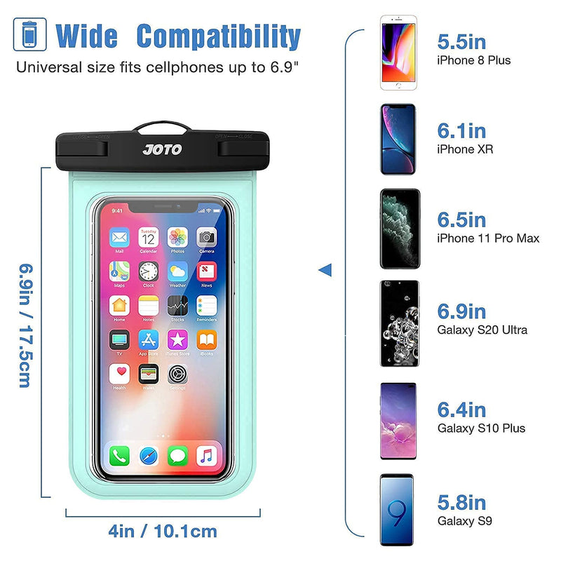 JOTO Universal Waterproof Pouch Bundle with Waterproof Camera Float