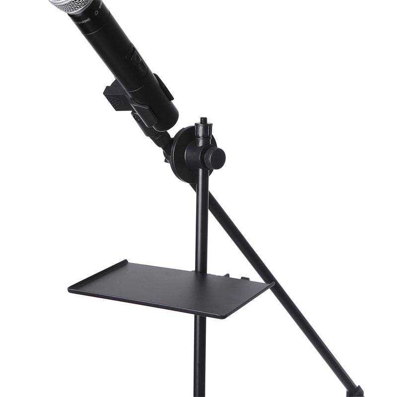 G Ganen Microphone Stand Tray, Made of Steel with Load Capacity For Music Sheet Instrument Stand (7.95 inch) 7.8 inch