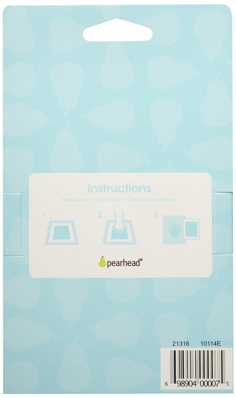 Pearhead Newborn Baby Handprint or Footprint “Clean-Touch” Ink Pad, Black Clean-Touch Ink Pad, Black