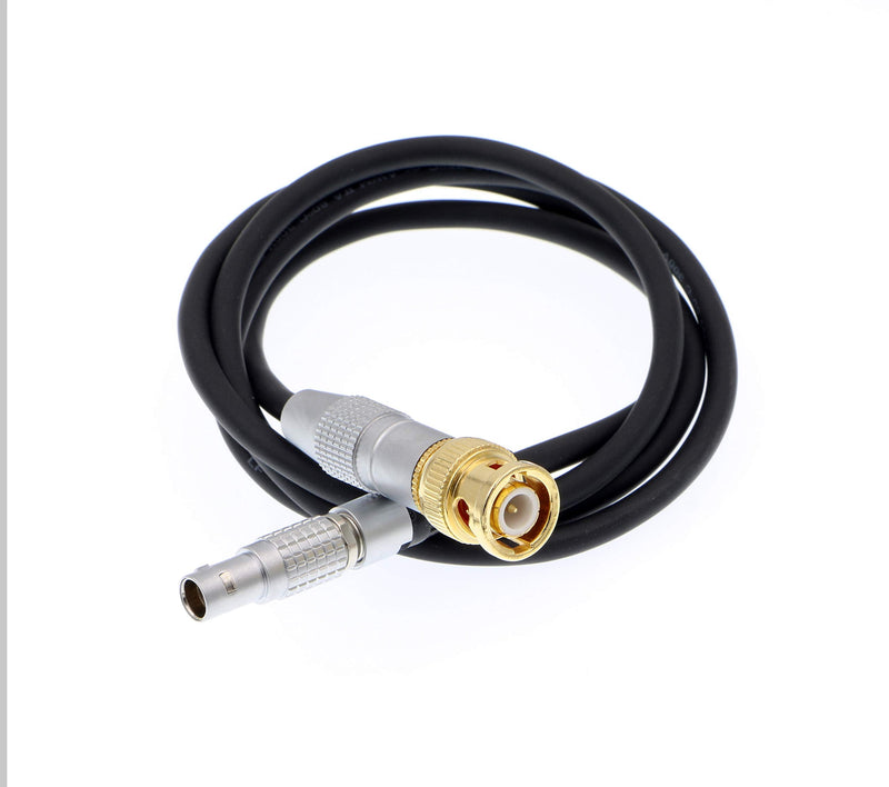 Uonecn Time Code TC Cable BNC Male to 0B 5 Pin Plug Cable for ARRI Alexa Sound Devices