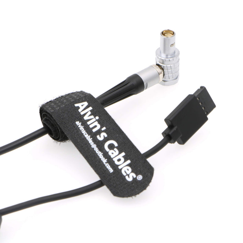 Alvin's Cables Right Angle 4 Pin Z CAM E2 Camera to Ronin S Gimbal Stabilizer Power Cable