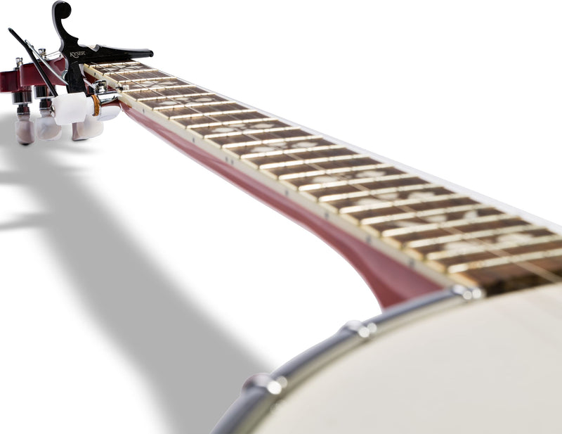 [AUSTRALIA] - Kyser Quick-Change Capo for banjos, ukuleles, and mandolins, Black, KBMB 
