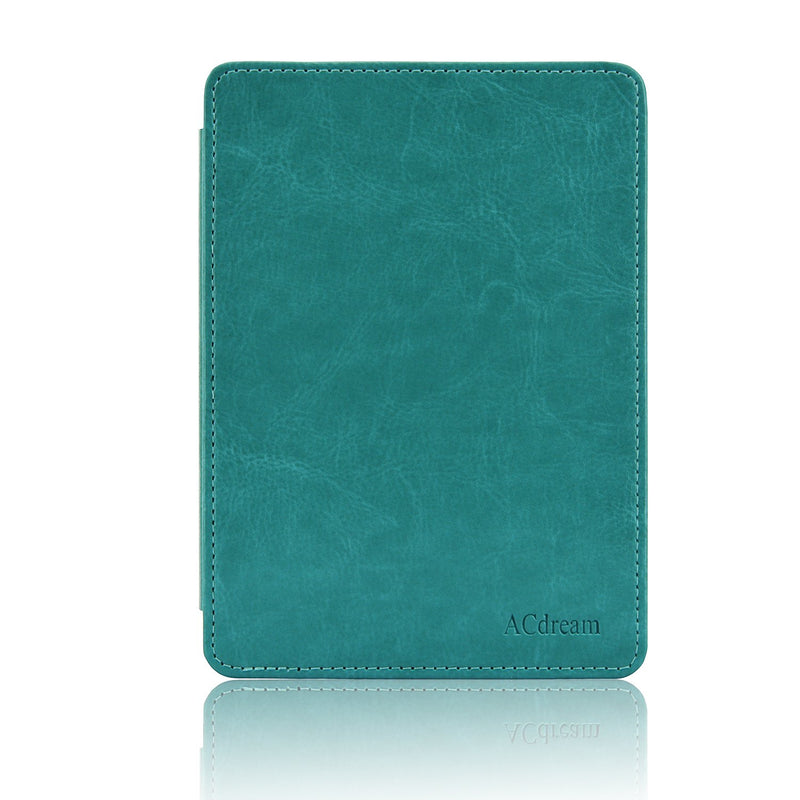 ACdream Kindle Voyage Case, The Thinnest and Lightest Premium PU Leather Cover Case for Kindle Voyage (2014) with Auto Wake Sleep Feature, Sky Blue