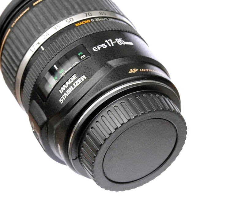 ( 2 Packs) Fotasy Rear Lens Cover Camera Body Cap for Canon EOS DSLR Camera Lenses, Canon EF/ Efs Lens Rear Cap Body Cap