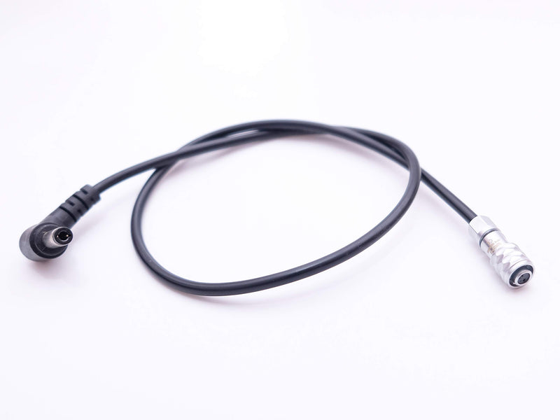 DC 5.5/2.5mm Right Angled Power Cable for BMPCC 4K Blackmagic Pocket Cinema Camera