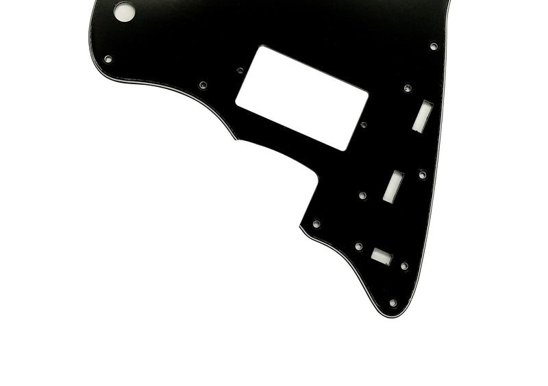 Custom Guitar Pickguard For Fender US Jazzmaster PAF Style Scratch Plate (3 Ply Black) 3 Ply Black