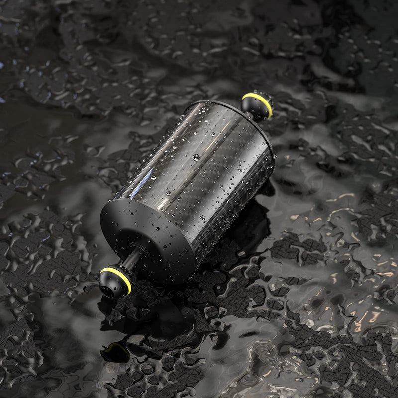 Sea frogs D80mm, 8'', Carbon Fiber Float Arm for Ultralight, Aquatic Arm, Buoyancy Provided 600g, Underwater Camera System Diving Tray Video Light/Strobe GA-10 D80mm, 8'' Carbon Fiber Float Arm