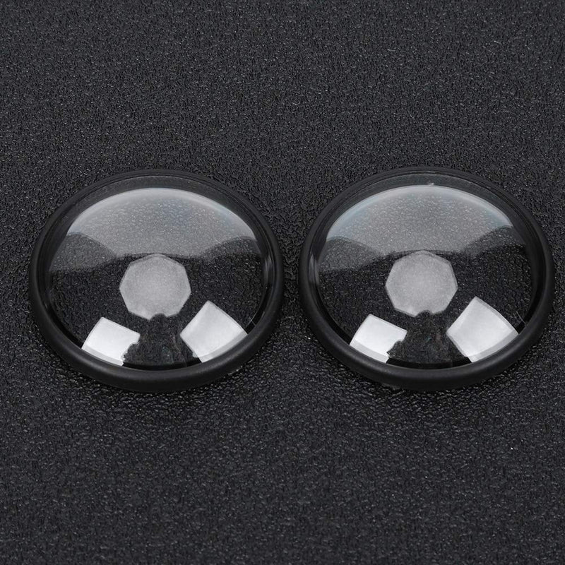 Bindpo Sports Camera Lens Cap, 2pcs Transparent Optical Glass Lens Protective Cover for GoPro Max