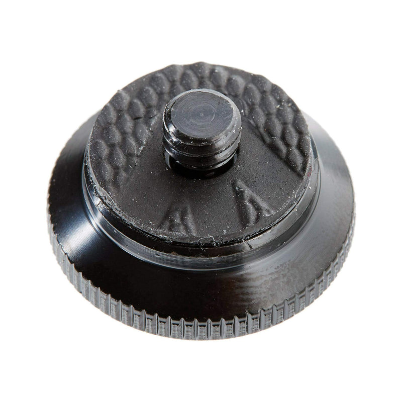 Manfrotto Compact Solid Aluminum Compact Quick Release Plate for Compact Action Tripod, Black (ROUND-PL)
