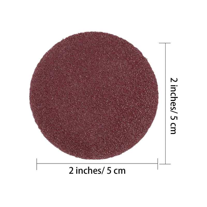 120 Pieces Sanding Discs Pad Hook and Loop Sandpaper Disc for Drill Grinder Rotary Tools, 12 Different Grits (60 to 3000 Grit, 10 Pieces Each Grit) (2 Inch) 2 Inch