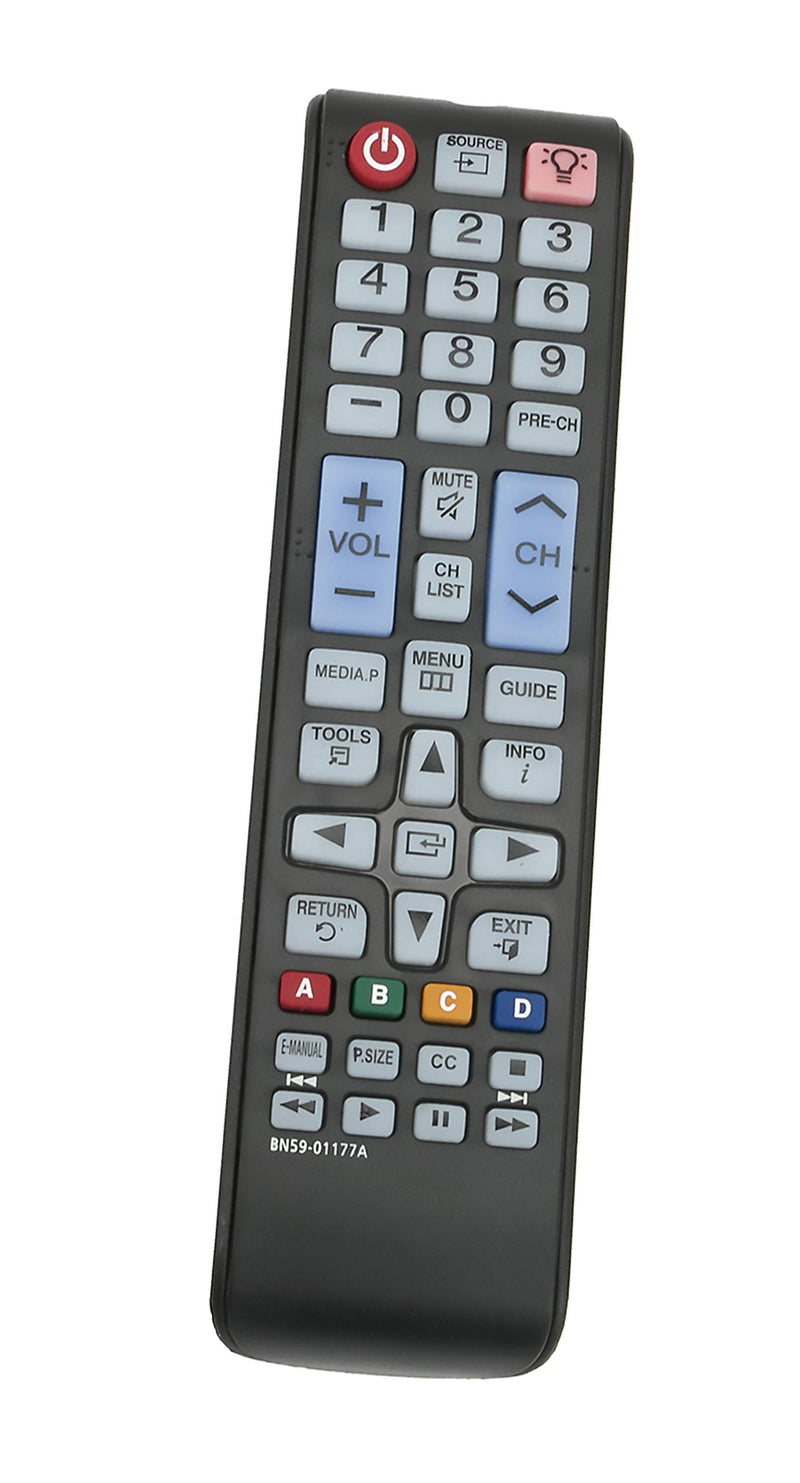 New BN59-01177A Replace Remote fit for Samsung TV LUN32J4000 UN40J6200 UN50J6200 UN55J6200 UN60J6200 UN65J6200 LT24E310ND LT24E310NDZA LT24E310ND/ZA PN4343F4550BFXZA PN51F4500BF PN51F4500BFXZA