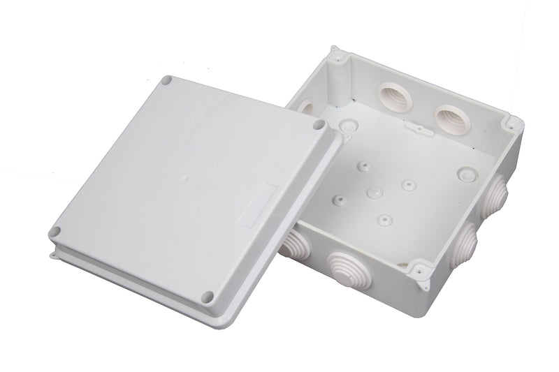 ezitown ABS Waterproof Plastic Junction Box 5.91"×5.91"×2.76" (150x150x70mm) 150×150×70
