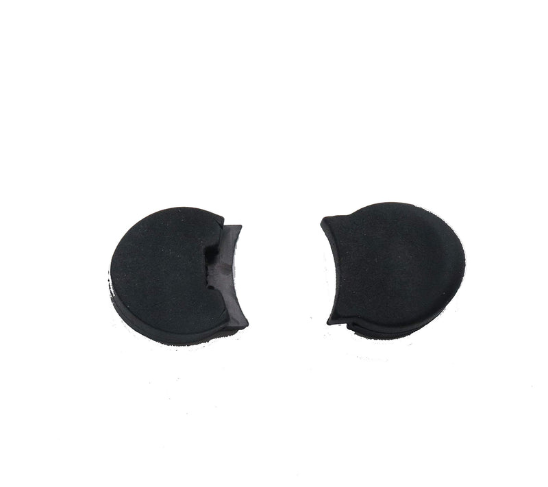Timiy 10Pcs Rubber Clarinet Thumb Rest Cushion Finger Pretector Clarinet Practice Accessories (Black) V1