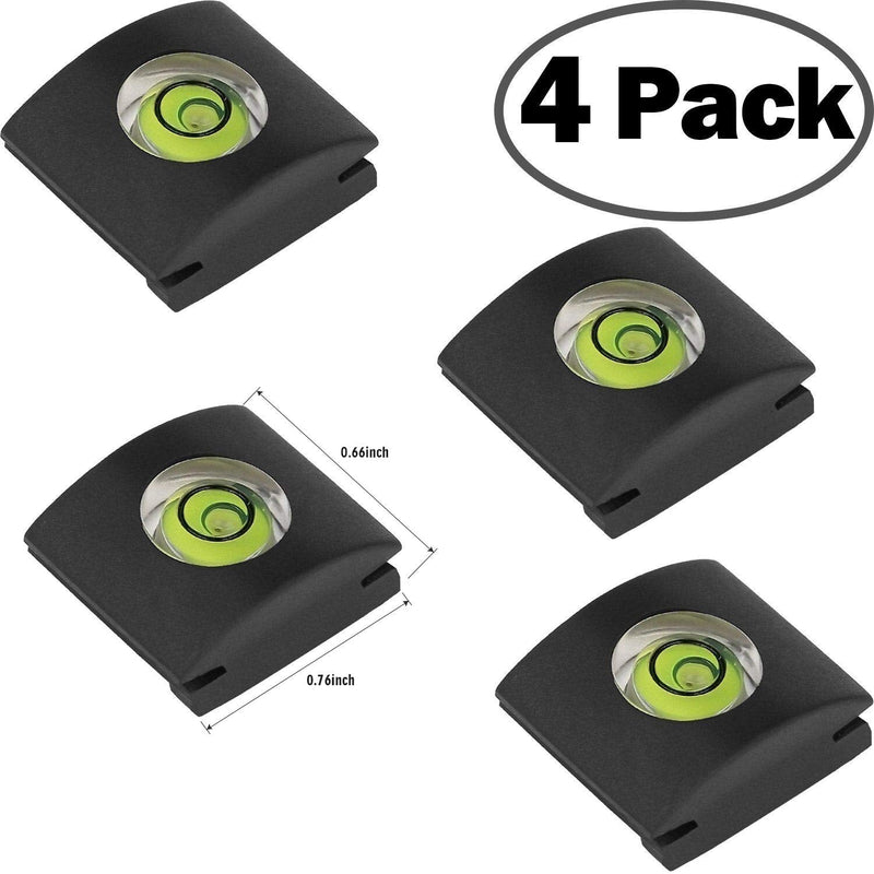 [AUSTRALIA] - ChromLives Camera Hot Shoe Level Cover,Shoe Mount Protectors Camera Bubble Compatible with DSLR Camera Canon Sony Nikon Panasonic Fujifilm Olympus Pentax and More (Hot Shoe Level) 
