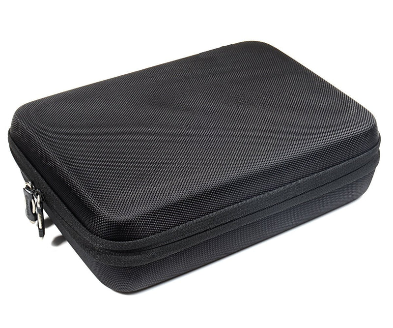 Professional Portable Recorder Case with DIY foam inlay for DR-05, DR-40, DR-22L, DR-100MKll, DR-1, Mini Tripod, Adapter, Mic Pop Windscreen, Smart accessory padding solution for SD cards, cabl
