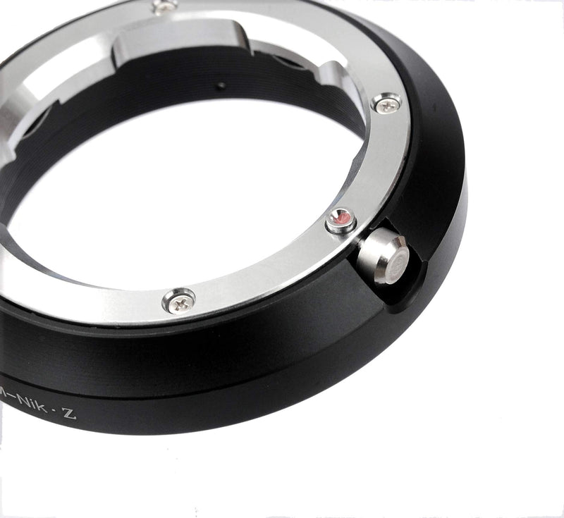 Fotasy Leica M Lens to Nikon Z Mount Adapter, Leica M Nikon Z Adapter, Leica M Z Adapter, fits Leica M Lens & Nikon Z Mount Mirrorless Camera Z5 Z50 Z6 Z7 Z6 II Z7 II Leica M- Nikon Z