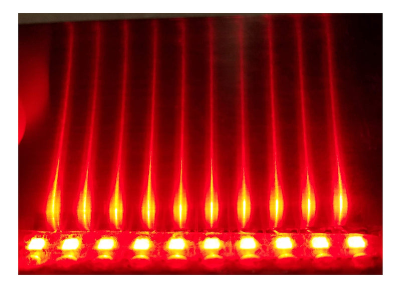 AMX3d Jewel LED Lilypad LED Compatible 10x Lilypad LED - Red - (10 Red Jewel LEDs Compatible with Lilypad LEDs) 10 Lilypad LEDs