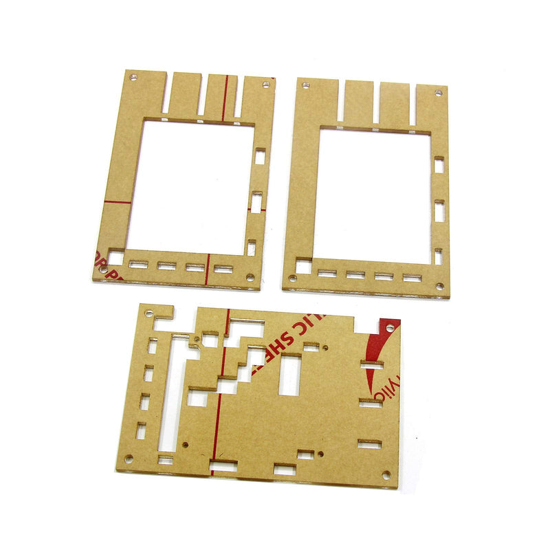 diymore Oscilloscope Case DIY Kit 2.4" TFT Digital Oscilloscope Acrylic Case DIY Kit Acrylic Shell DIY Kit