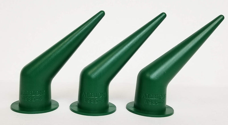 Albion Engineering Company 935-4(3 Pack) Bent Cone Nozzle for Albion B-Line Sausage Guns, Pack of 3 B-Line Bent Cone Nozzle