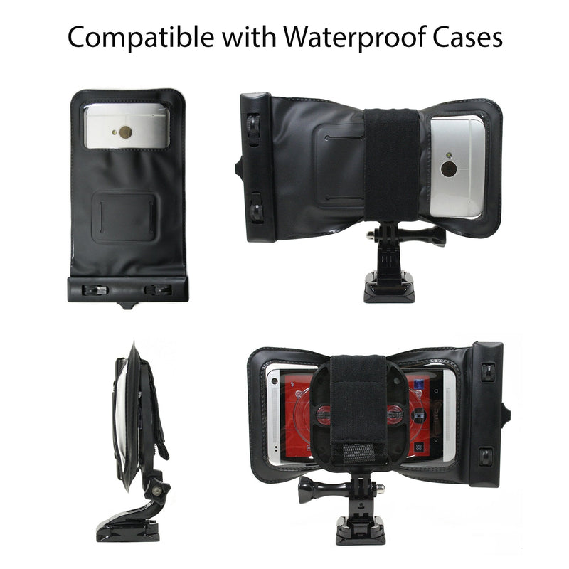 Action Mount - Universal Smartphone Mount Set Add-On for Video. Attach to Any Sport Camera Mount for Use with Phone While Hunting & Fishing. (Action Mount Setup) Action Mount Setup